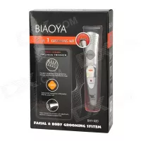 Biaoya Bay Rechargeable Single Shaver Grooming Razor Haircut Limit-Comb