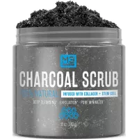 Buy M3 Naturals Activated Charcoal Scrub Infused with Collagen and Stem Cell Online in Pakistan
