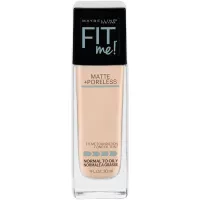 Buy Maybelline Fit Me Matte + Poreless Liquid Foundation Makeup, Natural Ivory, Oil-Free Foundation Online in Pakistan