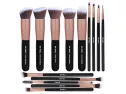 Buy Bs-mall Makeup Brushes Premium Synthetic 14 Pcs Brush Set, Rose Go..