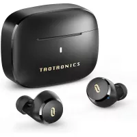 Wireless Earbuds, TaoTronics Bluetooth 5.0 Headphones Soundliberty 97 True Wireless Ear Buds in-Ear with mic CVC 8.0 Noise Cancelling AptX Stereo Bass Touch Control IPX8 Waterproof 9H Playtime