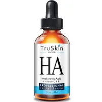 Best Hyaluronic Acid Serum For Skin & Face With Vitamin C, E, Organic Jojoba Oil, Natural Aloe And MSM - Deeply Hydrates & Plumps skin to fill in Fine Lines & Wrinkles by TruSkin Brand USA Made