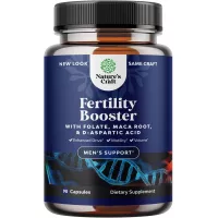 Mens Fertility Supplement with L-Arginine D-Aspartic Acid and Maca Root Prenatal Vitamins for Enhanced Motility Volume Potency and Fertility Support