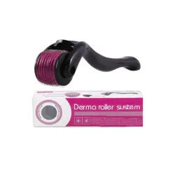 Derma Roller For Hair Growth, Scalp & Beard Growth With 540 Titanium Micro Needles