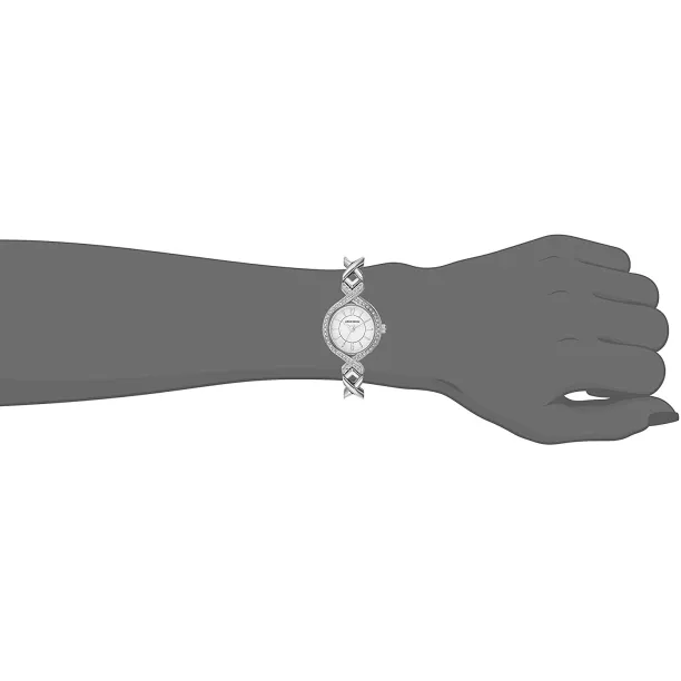 Armitron swarovski crystal top accented watch