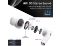 Wireless Earbuds， True Wireless Earbuds Active Noise Cancelling Mic ..